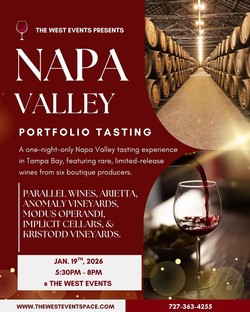 The Napa Portfolio Tasting | Tampa, FL | Mon, Jan 19
