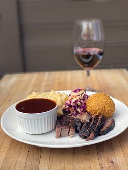 Parallel Wines & Blossom Catering Brisket & Cab May 29